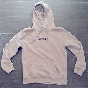 Hollister Men's Off-White Hoodie